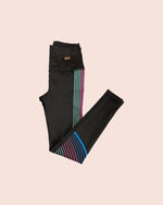 RESILIENT Curves Leggings Black Pink and Blue
